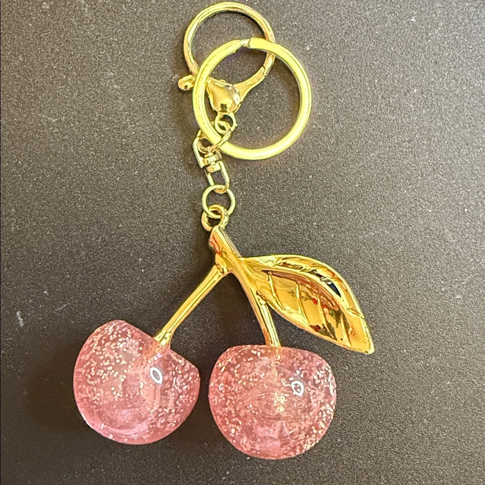 Cherry Bag Charm/Key Chains Large Various Colors - Picture 6 of 8